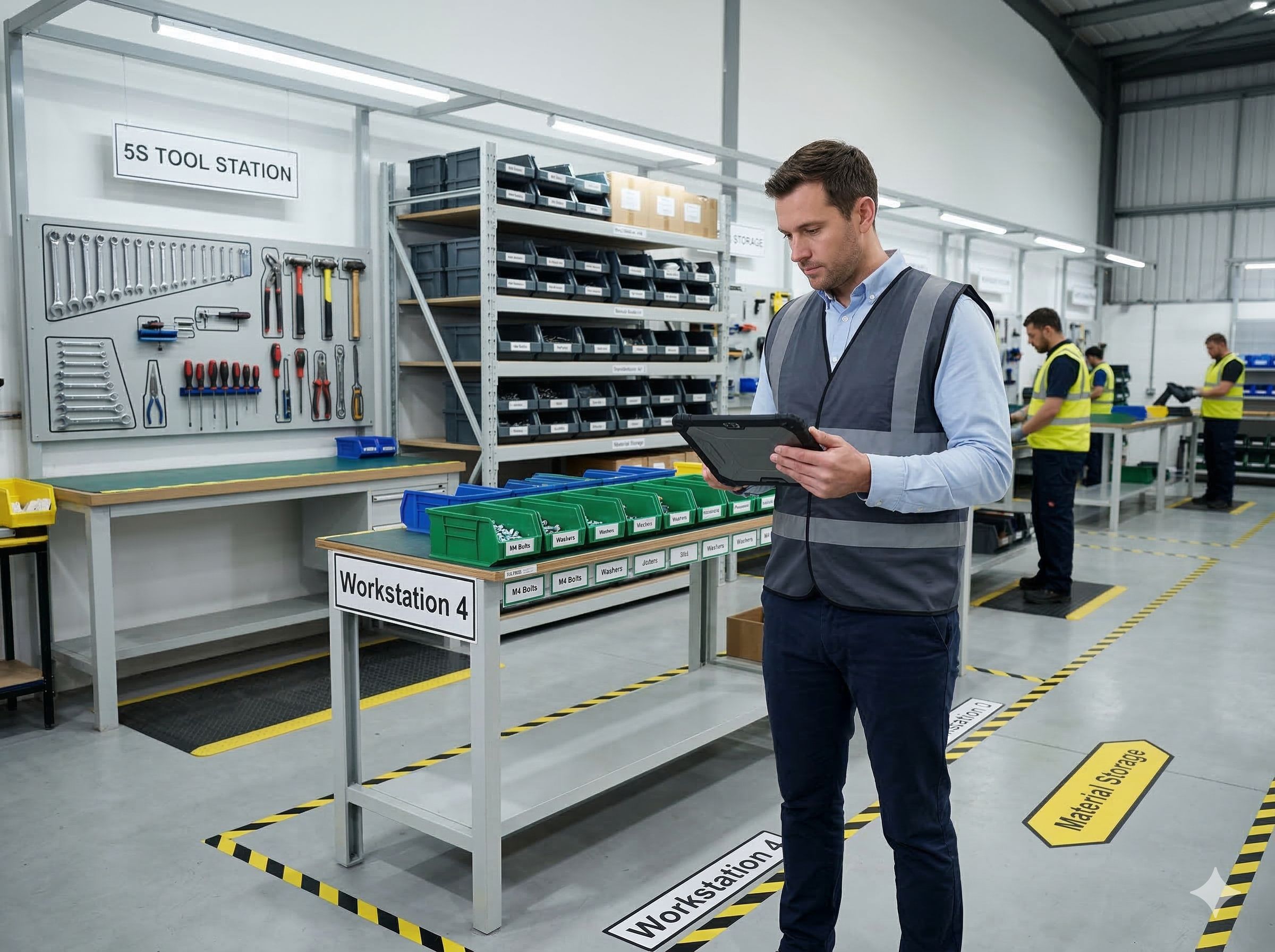 5S-audit in een productieomgeving